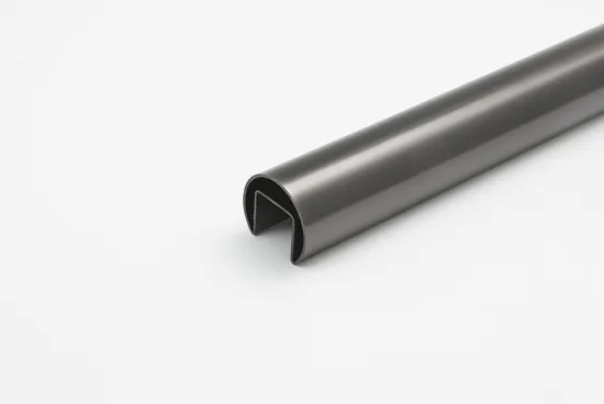 Промышленные поручни из нержавеющей стали со стеклянными креплениями для наружных лестниц